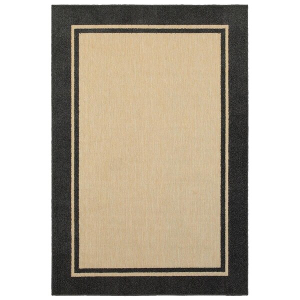 Oriental Weavers Cayman 5594K 10x13 Rectangle - Sand/ Charcoal-Polypropylene C5594K300390ST - main